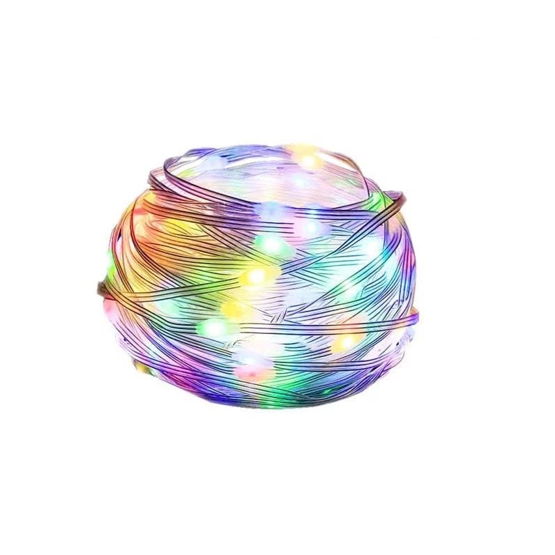 شريط LED RGB بطول 10 أمتار مع وحدة تحكم عن بُعد وتطبيق بلوتوث
