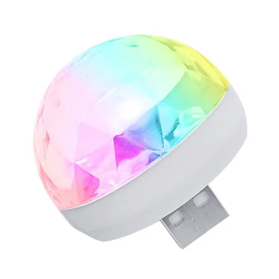 مصباح كرة سحري صغير LED